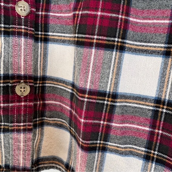 MADEWELL Flannel Shirt-Jacket in Tartan Plaid | XL | 100% Cotton - EUC! - Picture 6 of 12